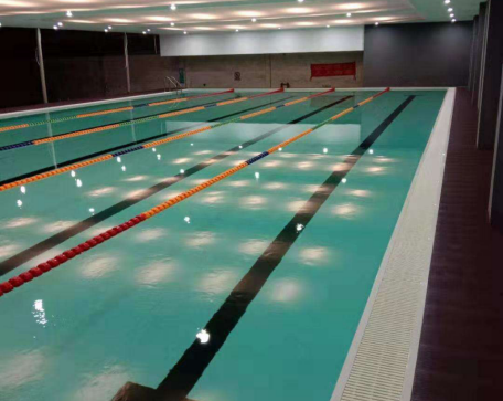 鋼結構泳池_廣州增城水粒方游泳館